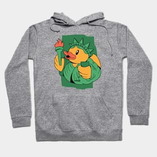 Statue of Liberty Rubber Ducky Hoodie